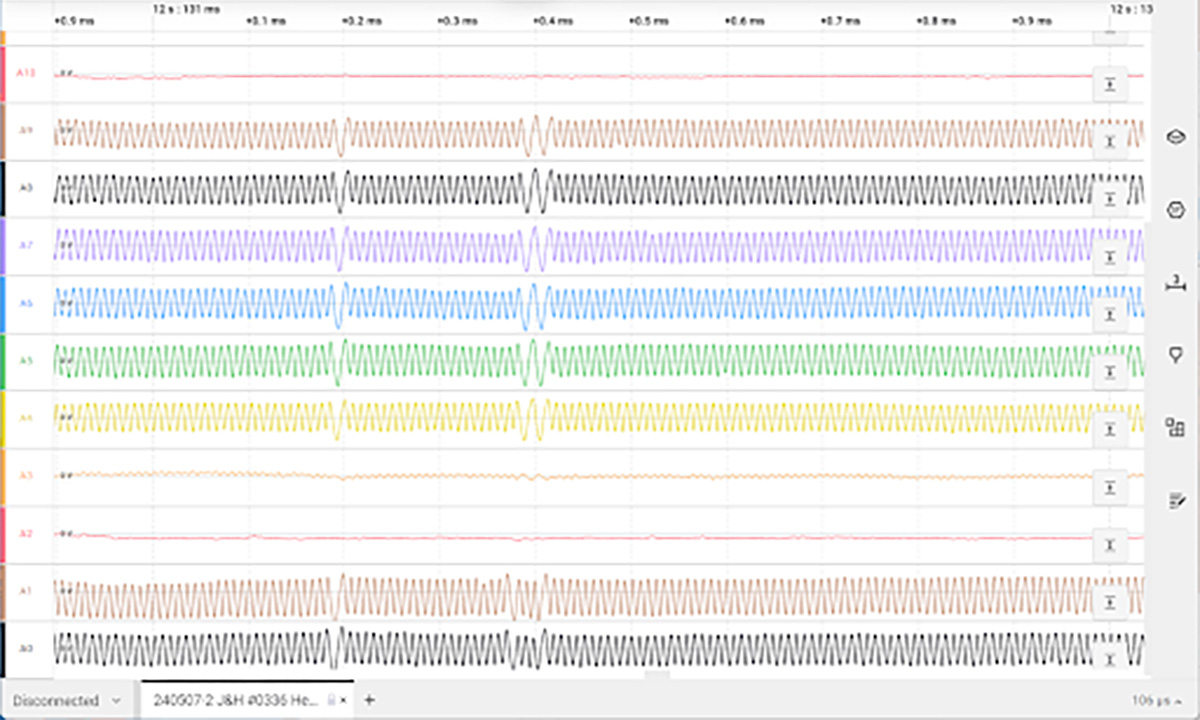 Color Outputs computer screen